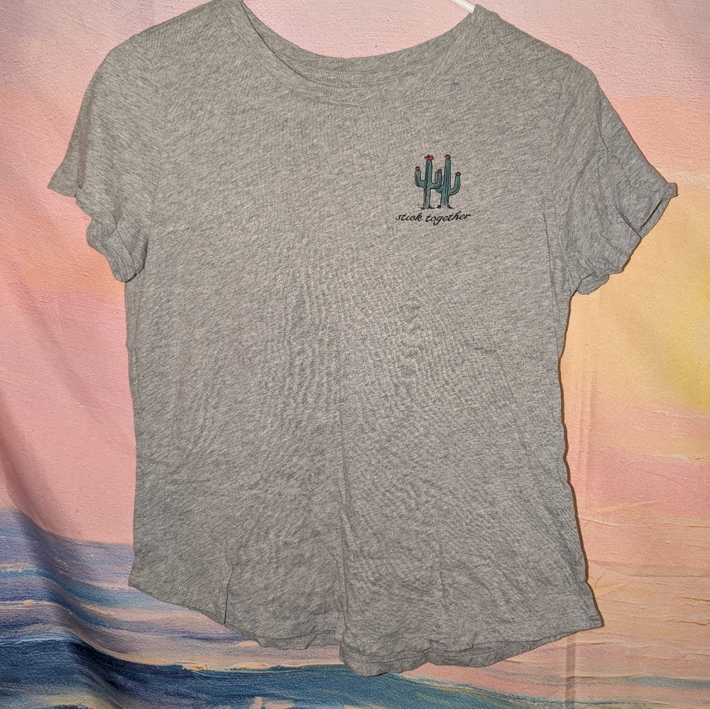Old Navy Stick Together Cactus Tee